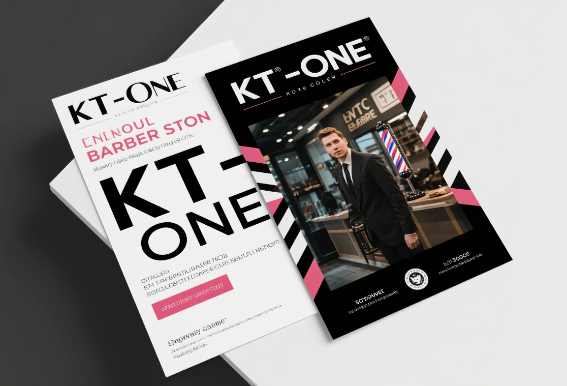 Hair salon brochure